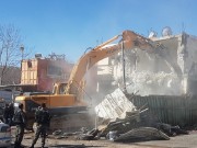 الاحتلال يهدم بناية من أربعة طوابق في ارطاس جنوب بيت لحم