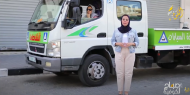 سميرة صيام أول مدربة قيادة شاحنات في غزة