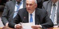 ممثل فلسطين في مجلس الأمن: منح فلسطين العضوية الكاملة في الأمم المتحدة يحمي حل الدولتين