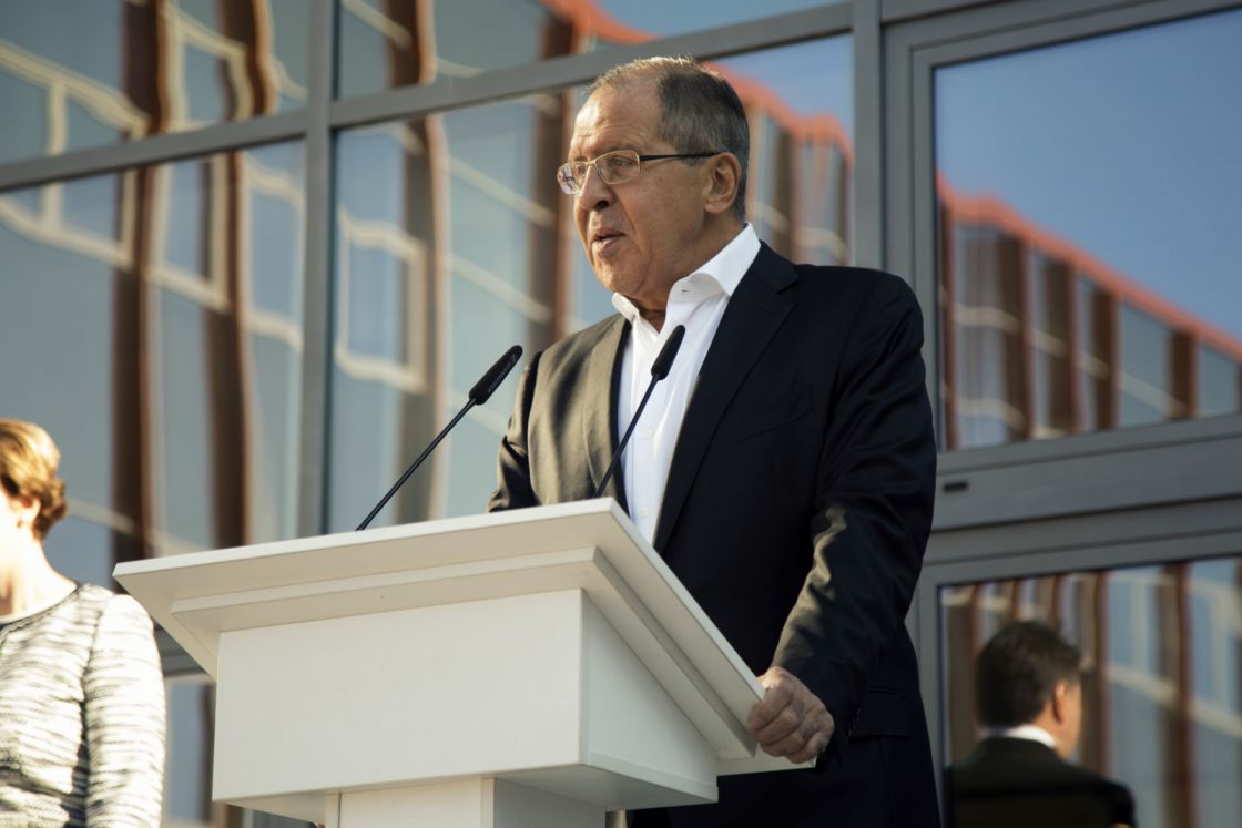 وزير الخارجية الروسي سيرغي لافروف